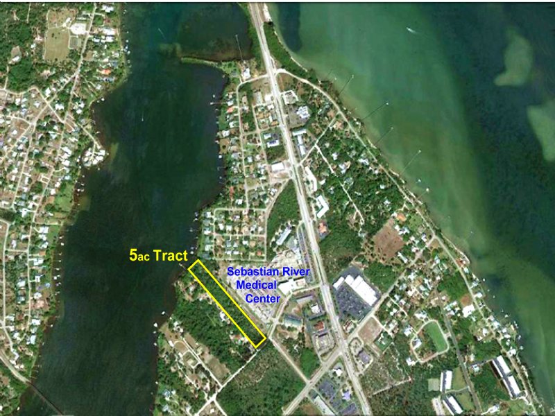 5 Ac Waterfront Development Site : Sebastian : Indian River County : Florida