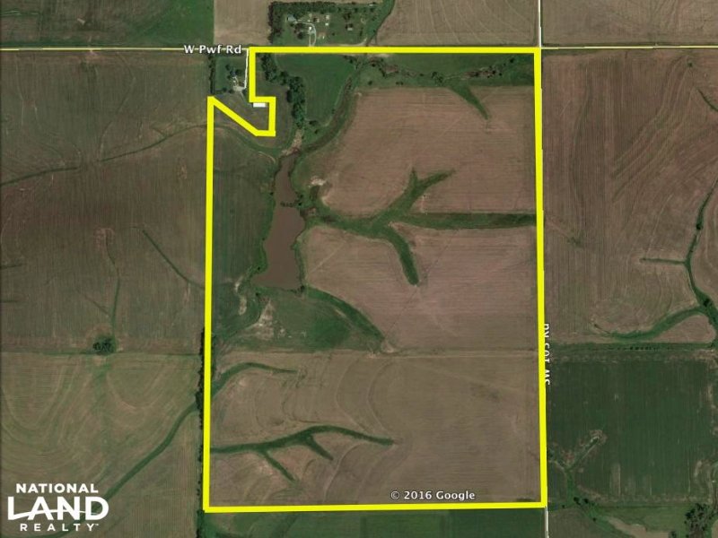 Gage County Irrigated Farmland : Diller : Gage County : Nebraska