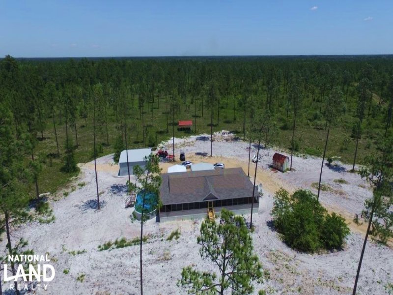 Okefenokee Club House : Folkston : Charlton County : Georgia