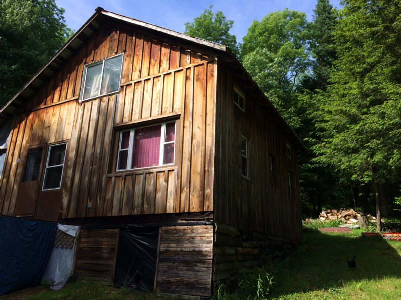 Cabin On 14 Acres with Creek Front, Farm for Sale in New York, 110906