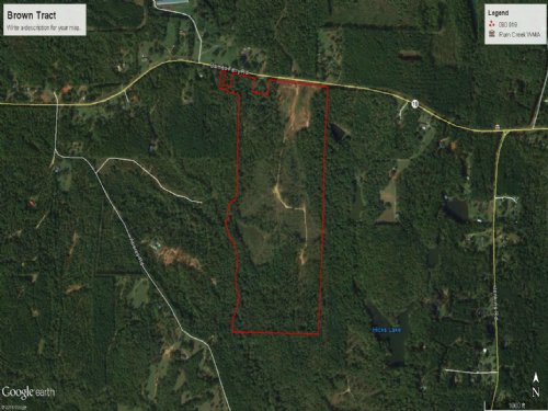 100 Ac Recreational / Timber Tract : Forsyth : Monroe County : Georgia
