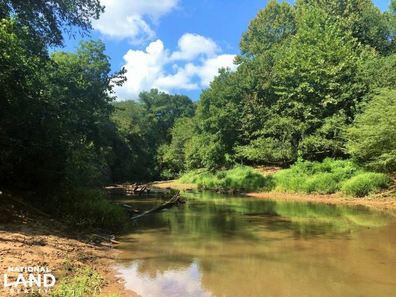 Little River Bottomland Farm for Sale in Calhoun Falls, Abbeville County, South Carolina