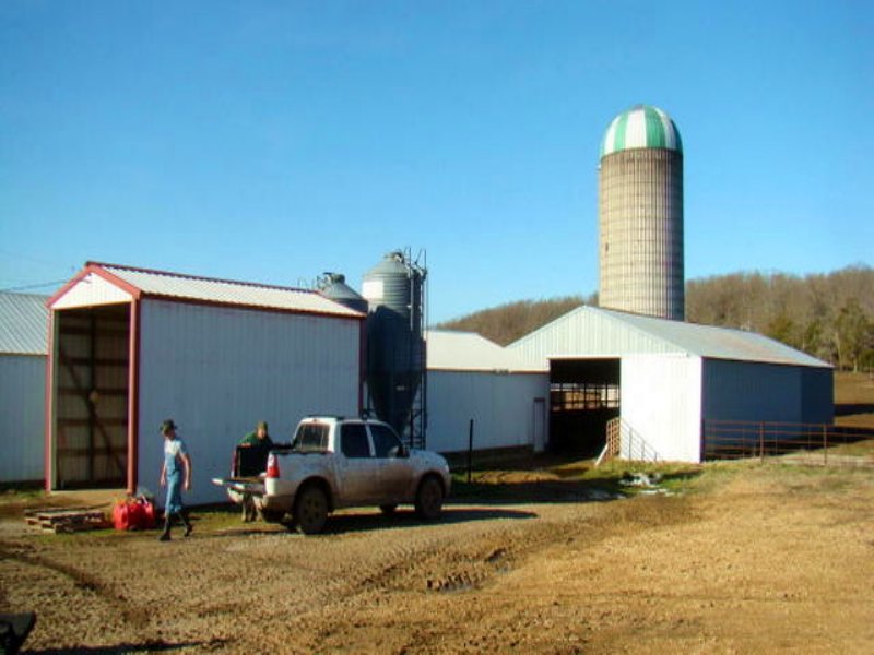 Cadillac Dairy Farm On 428 Ac Farm for Sale in Falcon, Laclede County
