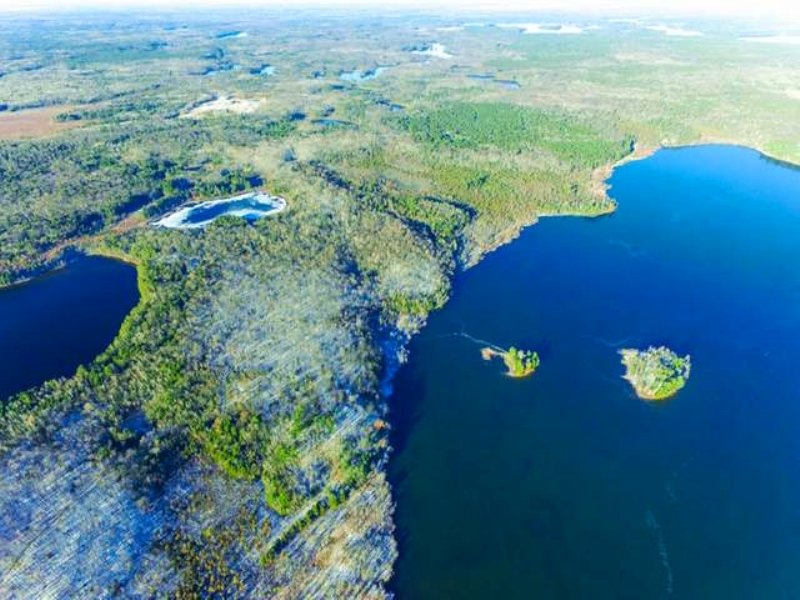 Buckskin Lake Acreage : Lac Du Flambeau : Vilas County : Wisconsin