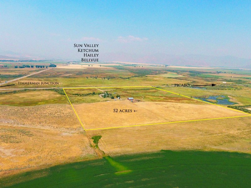 Acreage Near Silver Creek : Bellevue : Blaine County : Idaho
