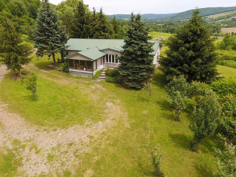 47 Acre House Building Berkshire Ny, Farm for Sale in New York, 119375