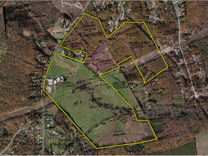 153 Acre Farm Near Lynchburg Va : Rustburg : Campbell County : Virginia
