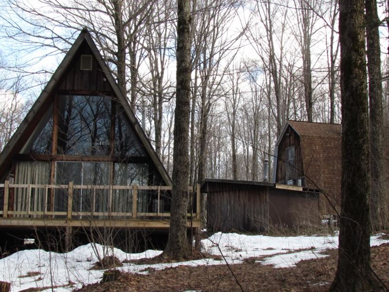 13 Acre 2 AFrame Homes Cortland Ny, Farm for Sale in New York, 120564 FARMFLIP