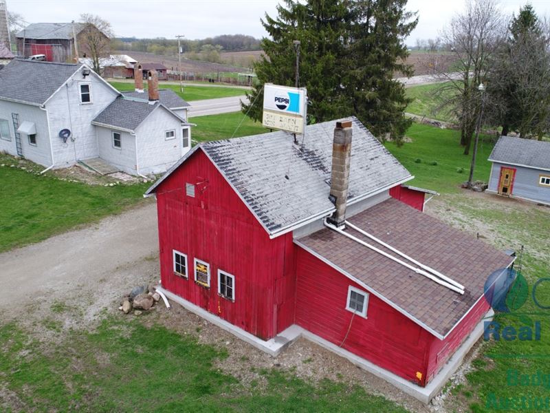 Turn Key Farmette with 3 Bdrm Home, Farm for Sale in Wisconsin, 123540