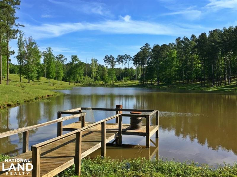 The Silas Lake Lodge & Farm Tract Farm for Sale in Silas, Choctaw