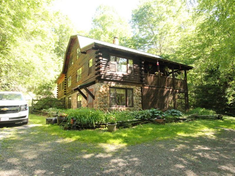 Blue Ridge Mountain Cabin and Acres, Farm for Sale in Virginia, 125482