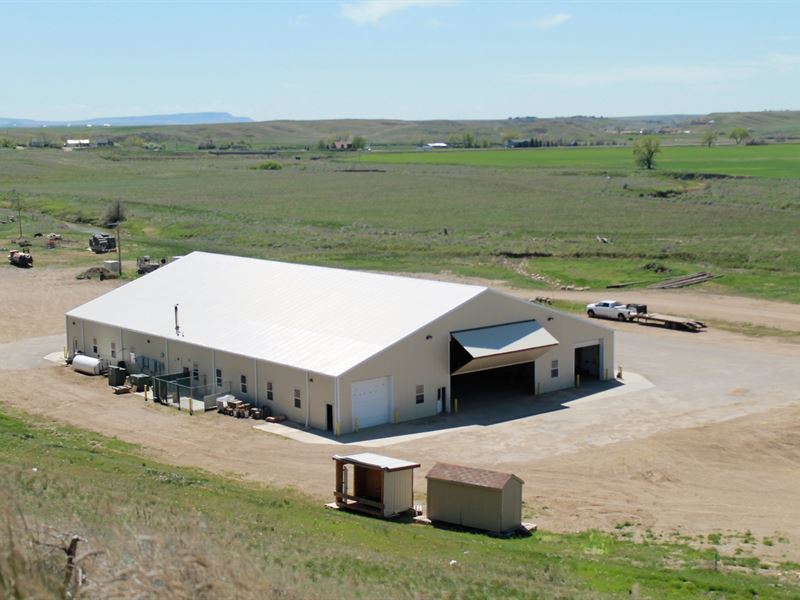 Industrial Shop, Acreage & More, Farm Auction in Montana, 125589