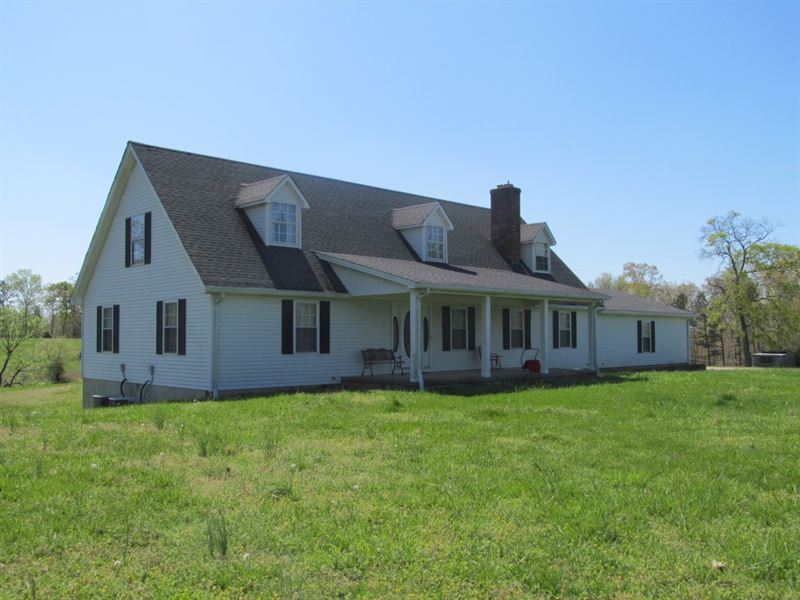 Beautiful 34 Acre Farm With Lake Farm for Sale in Hohenwald, Lewis