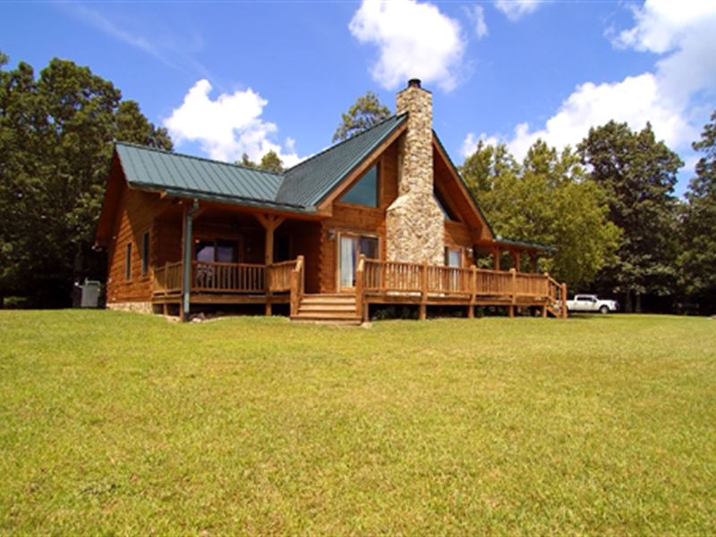 Log Home and Large Acreage W/ Views : Troutdale : Grayson County : Virginia
