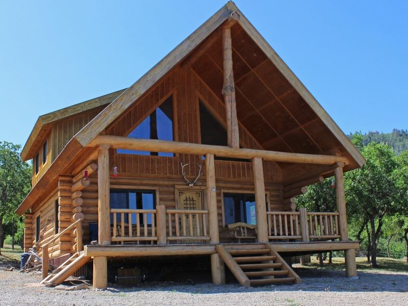 Off Grid Log Cabin Jeep & Mor Farm for Sale in Cahone, Dolores