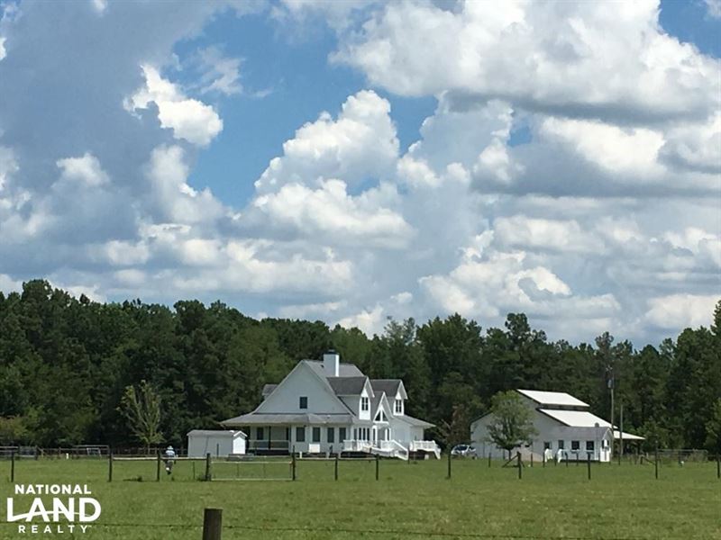 Private Equestrian Estate Farm for Sale in Loris, Horry County, South