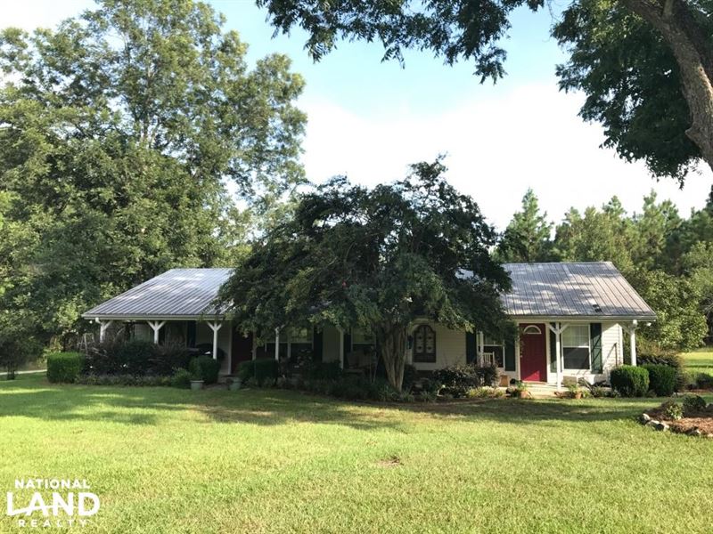 Laurens County Private 'Living Off Farm for Sale in Cadwell, Laurens