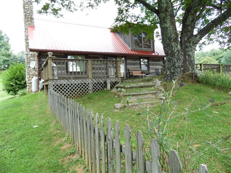 Cabin On 5 Acres in The Blue Ridge : Independence : Grayson County : Virginia