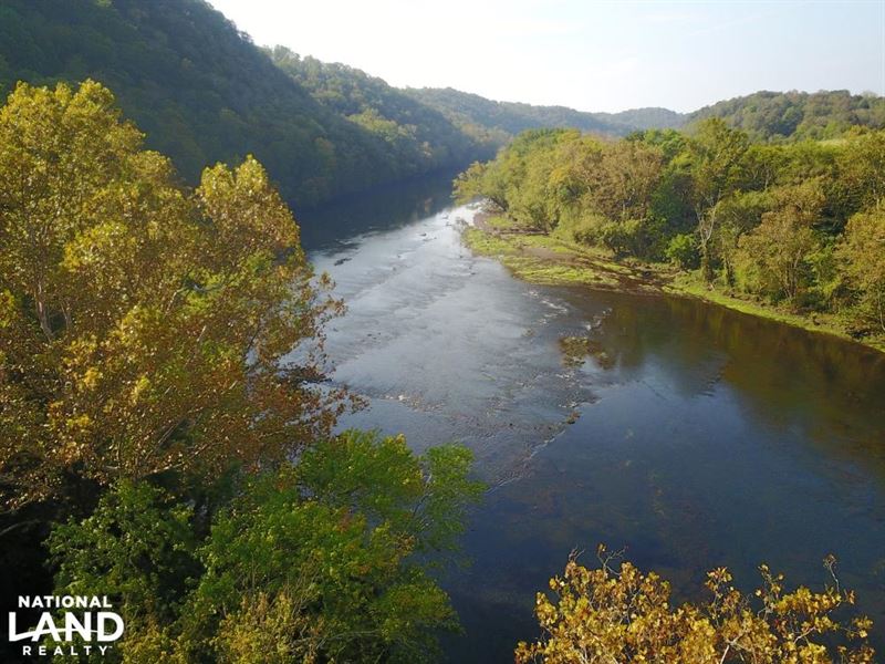 Clinch River Home & Acreage, Farm for Sale in Tennessee, 131764 FARMFLIP