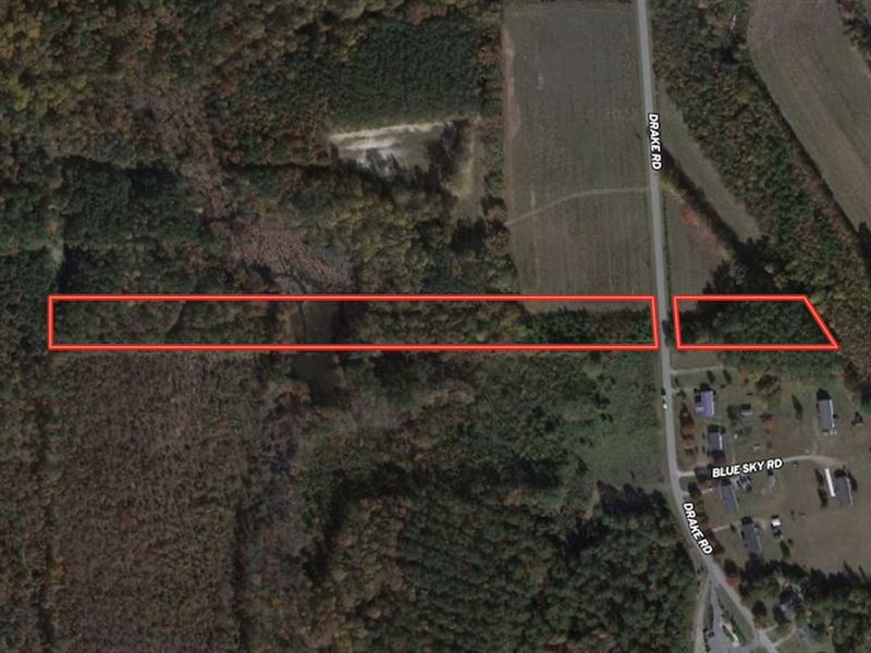 6.5 Acres of Recre : Rocky Mount : Nash County : North Carolina