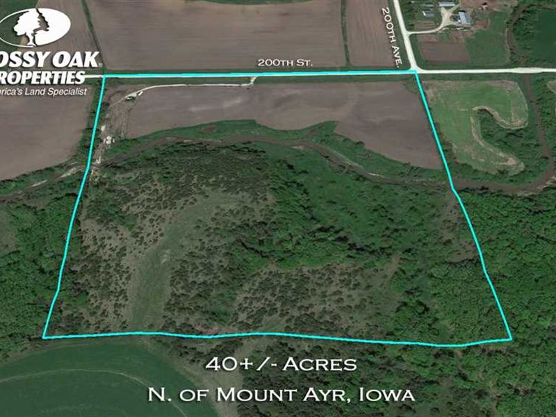 Organic Farm, Camping, Fishing And : Mount Ayr : Ringgold County : Iowa