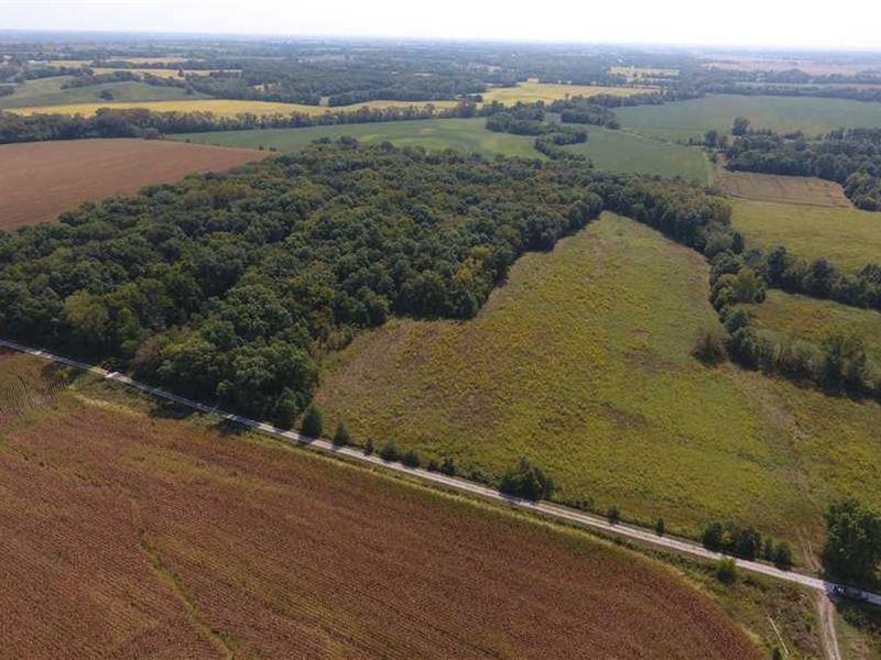 Reduced, A Great 60 Acre Hunting Farm for Sale in Trenton, Grundy
