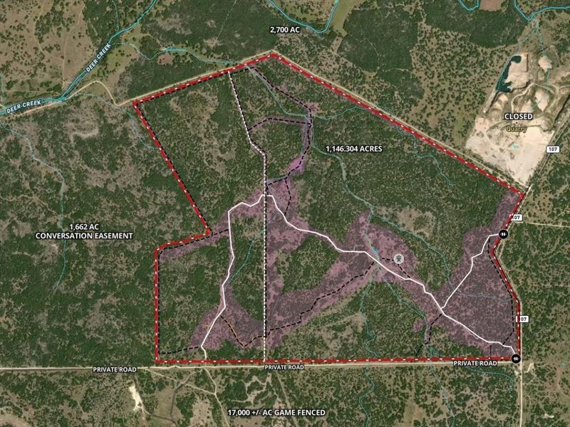 Burnet County Ranch : Lampasas : Burnet County : Texas