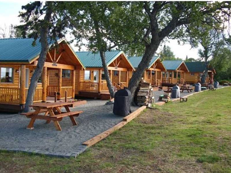 New Price Cabins ON The Bluff 24 : Clam Gulch : Kenai Peninsula Borough : Alaska