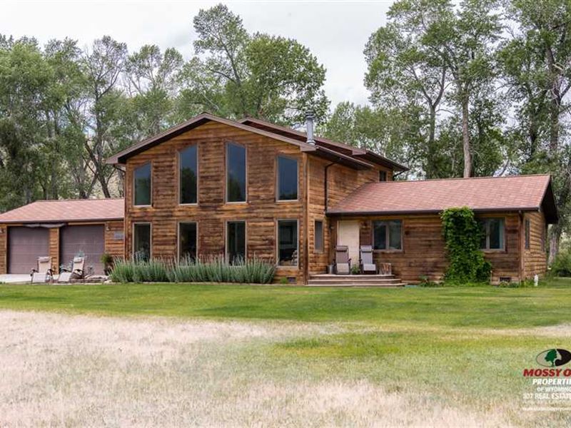 Three Bedroom, Two Bath Home on 11 : Cody : Park County : Wyoming