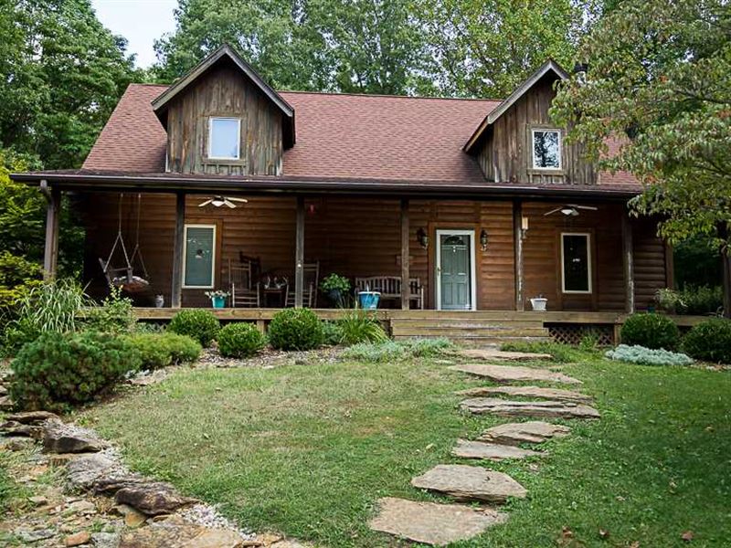 Cabin for Sale Parke County The Wh, Farm for Sale in Indiana, 135034 FARMFLIP
