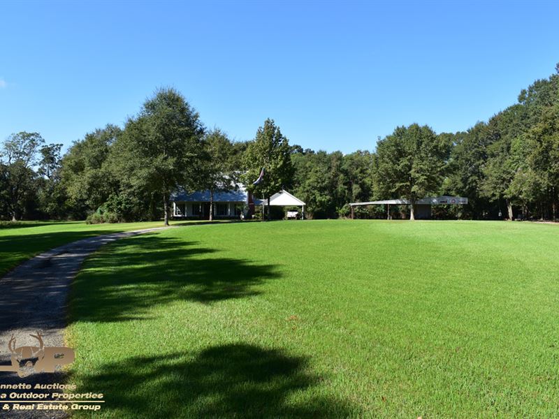 Home & Acreage For Sale Farm for Sale in Evergreen, Avoyelles Parish