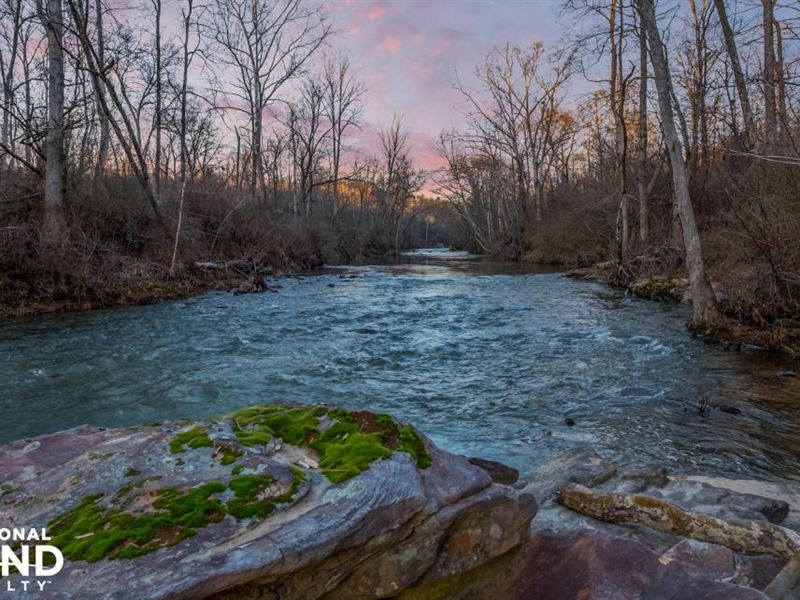 Mulberry Fork River Runs Through It : Blountsville : Blount County : Alabama