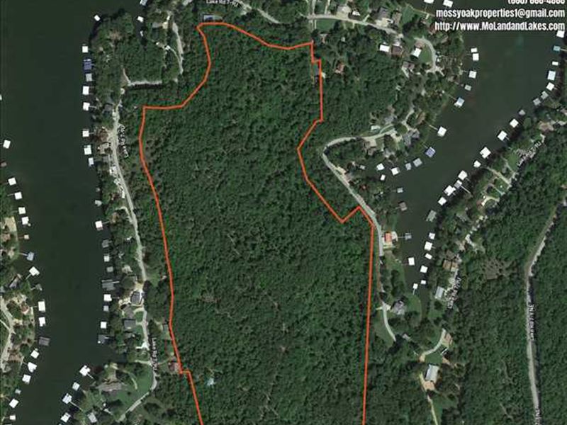 Lake of The Ozarks Gem 53 Acres WI : Climax Springs : Camden County : Missouri
