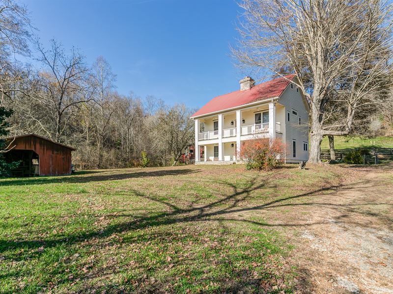 Rebuilt 1900'S Home and 100 Acres, Farm for Sale in Tennessee, 140380