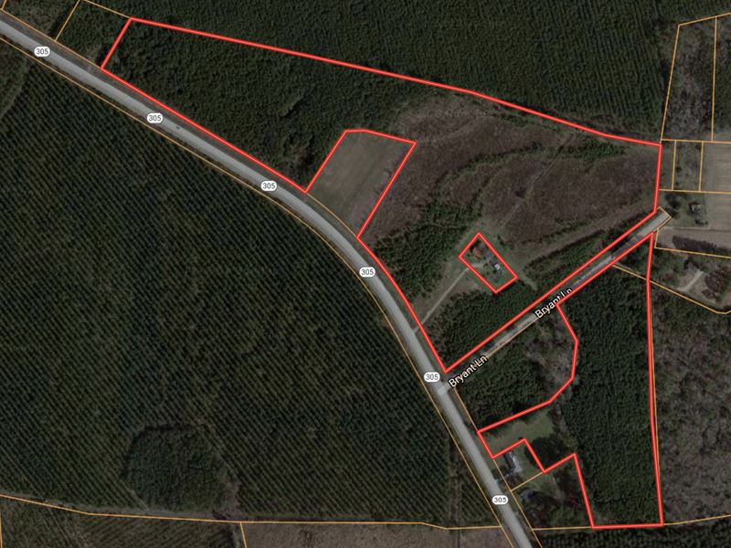 Hunting Land For Sale In Bertie Co Farm for Sale in Aulander, Bertie