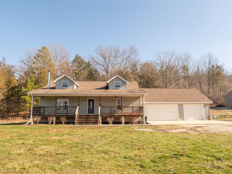 87 Ac with Gorgeous Home : Silva : Wayne County : Missouri