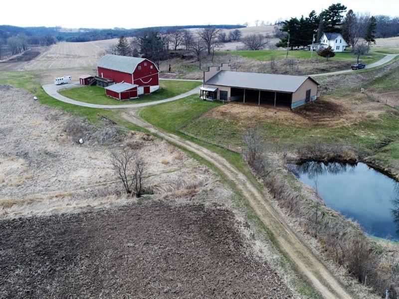 Happy Acres Farm : Hollandale : Iowa County : Wisconsin
