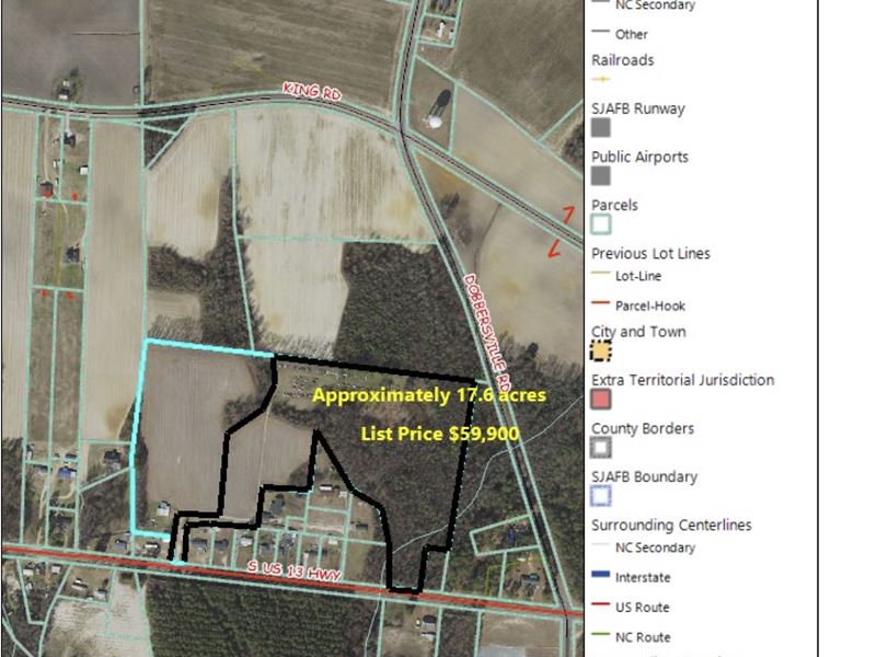 Owner Financing Available : Goldsboro : Wayne County : North Carolina