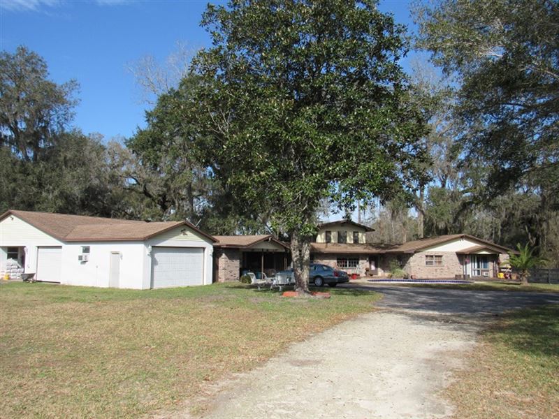 Home On 5.3 Acres Needs Some Tlc, Farm for Sale in Florida, 143548