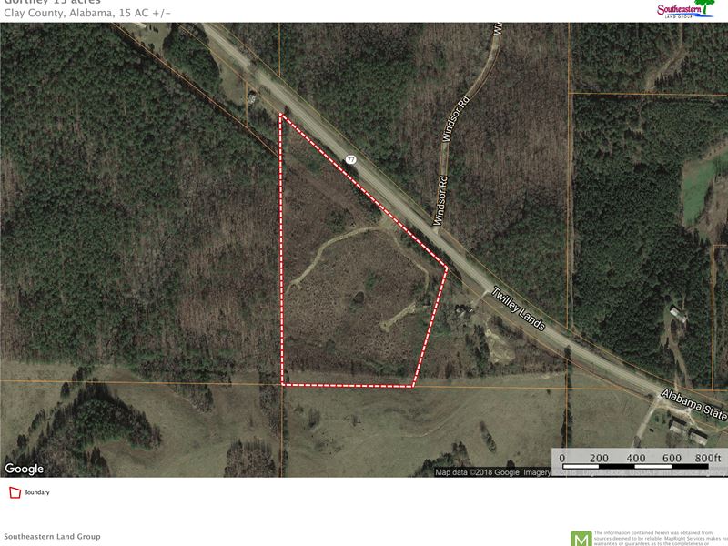 15 Acres For Sale Farm for Sale in Wadley, Clay County, Alabama 144318 farmflip