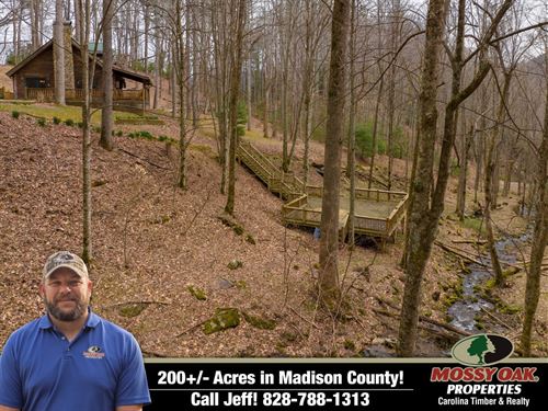 200 Private Acres With Gorgeous : Hot Springs : Madison County : North Carolina