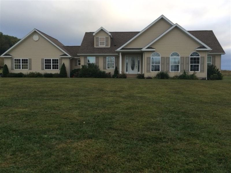 13 Acre Farm Modern House & Barn Farm for Sale by Owner in Vintondale, Indiana County