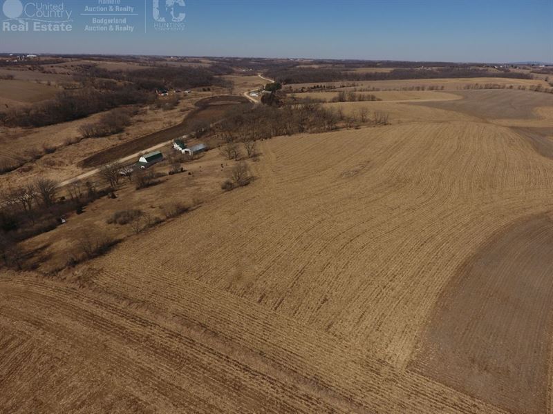 Handsome Investment Farm for Sale : Blanchardville : Lafayette County : Wisconsin