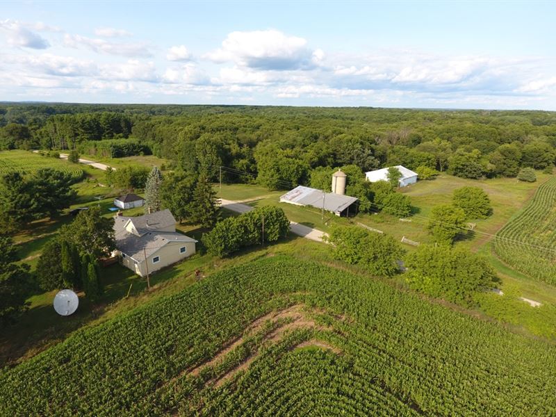 Central Wi Farm Living 168+/ Acres Farm for Sale in Oxford, Adams