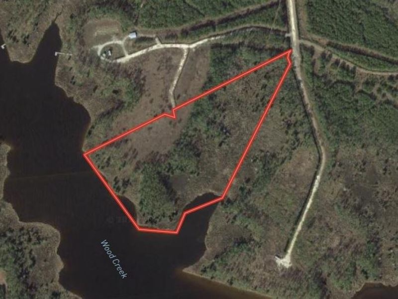10.22 Acre Waterf : Scranton : Hyde County : North Carolina