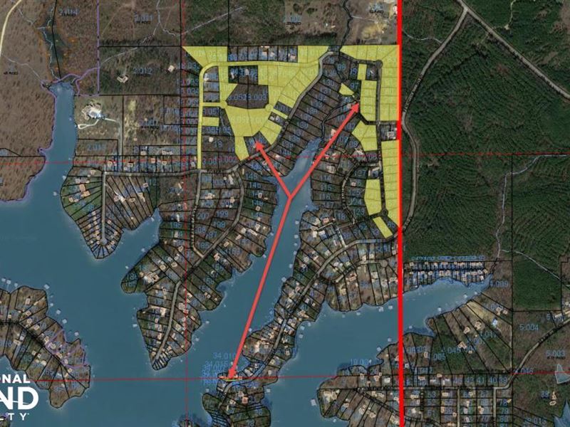 Weiss Lake Lots Investment Opportun : Cedar Bluff : Cherokee County : Alabama