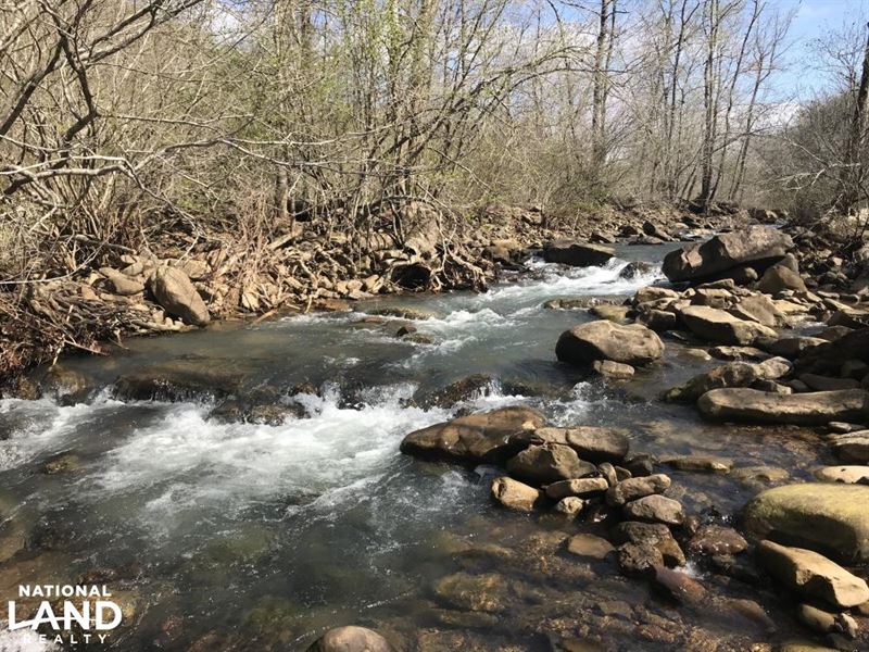606 Acre Ozark Mountain Recreati : Rupert : Van Buren County : Arkansas