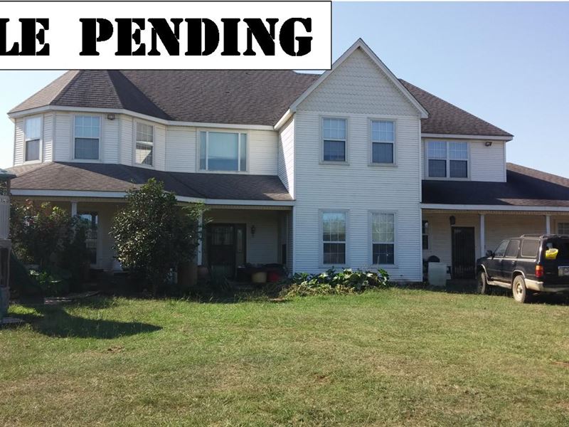 Large 6 Br Home with 66 Ac and Chic : Havana : Yell County : Arkansas