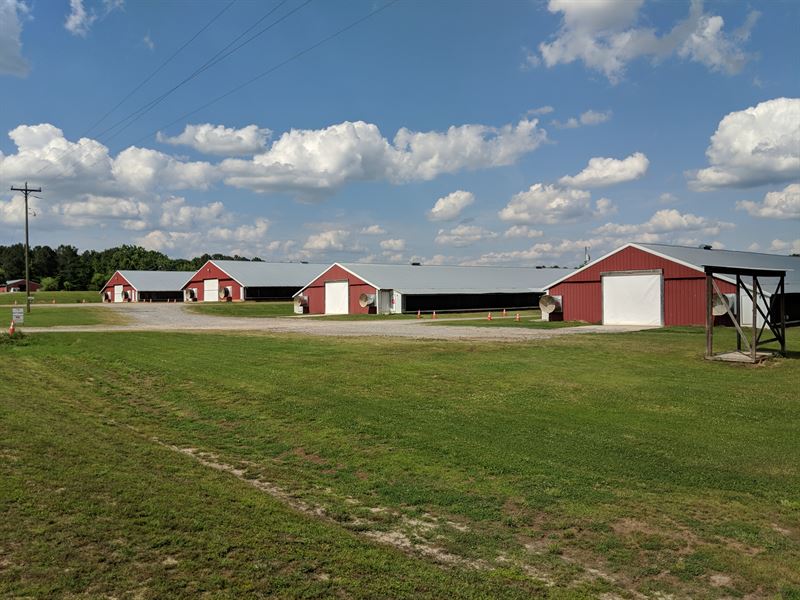 4 House Broiler Farm : Brantley : Crenshaw County : Alabama