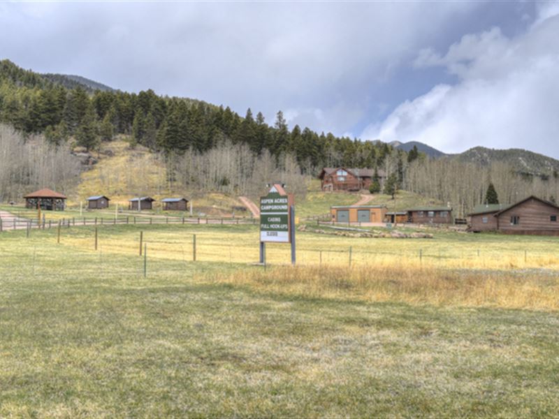 Aspen Acres Campground : Rye : Custer County : Colorado